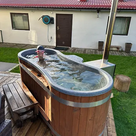 Вилла Cozy Private House With Backyard And Hot Tub Пярну
